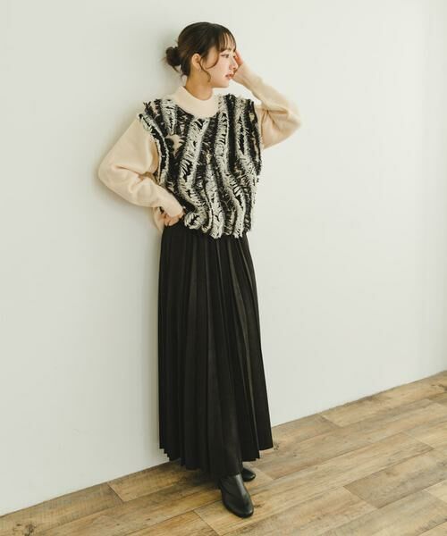 URBAN RESEARCH ITEMS / アーバンリサーチ アイテムズ ニット・セーター | フリンジプチハイニット | 詳細18