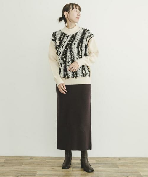 URBAN RESEARCH ITEMS / アーバンリサーチ アイテムズ ニット・セーター | フリンジプチハイニット | 詳細22