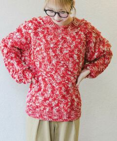 URBAN RESEARCH ITEMS / アーバンリサーチ アイテムズ ニット・セーター | ループ編みミックスニット