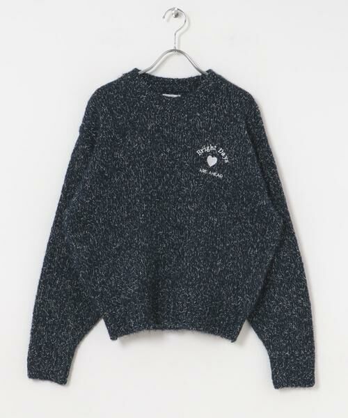 URBAN RESEARCH ITEMS / アーバンリサーチ アイテムズ ニット・セーター | 刺繍ロゴニット | 詳細3