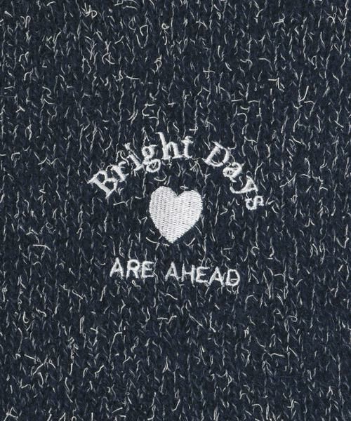 URBAN RESEARCH ITEMS / アーバンリサーチ アイテムズ ニット・セーター | 刺繍ロゴニット | 詳細4