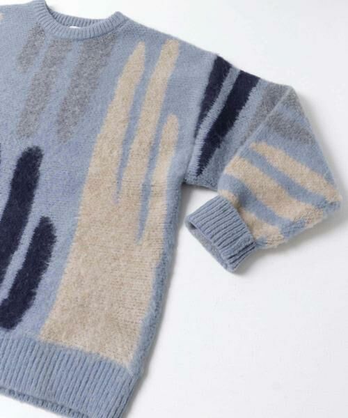 URBAN RESEARCH ITEMS / アーバンリサーチ アイテムズ ニット・セーター | シャギーモチーフビッグニット | 詳細8