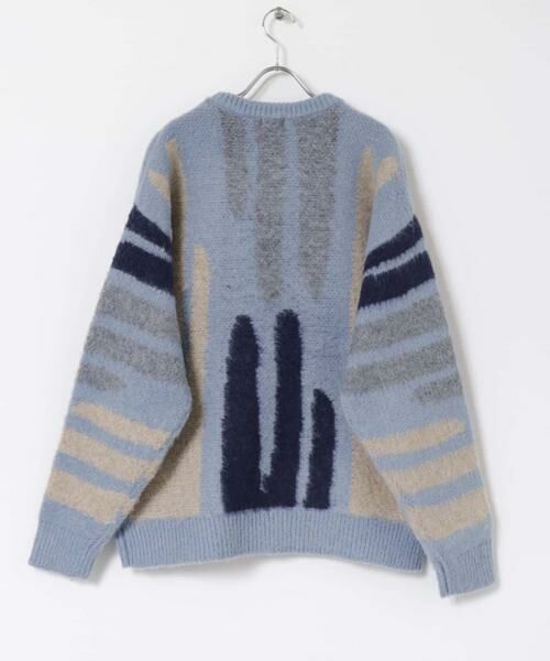 URBAN RESEARCH ITEMS / アーバンリサーチ アイテムズ ニット・セーター | シャギーモチーフビッグニット | 詳細9