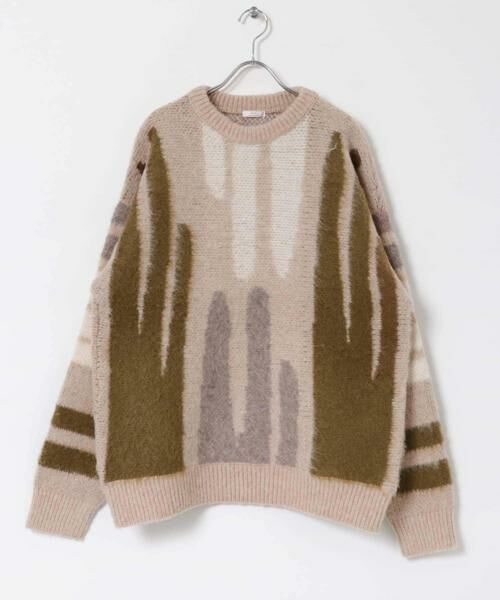 URBAN RESEARCH ITEMS / アーバンリサーチ アイテムズ ニット・セーター | シャギーモチーフビッグニット | 詳細17