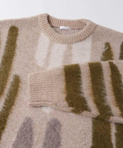 URBAN RESEARCH ITEMS / アーバンリサーチ アイテムズ ニット・セーター | シャギーモチーフビッグニット | 詳細18