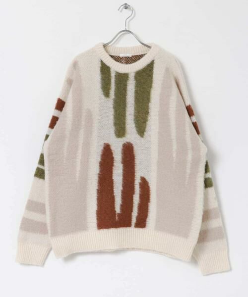URBAN RESEARCH ITEMS / アーバンリサーチ アイテムズ ニット・セーター | シャギーモチーフビッグニット | 詳細29
