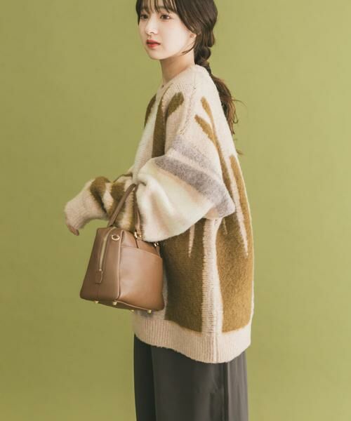 URBAN RESEARCH ITEMS / アーバンリサーチ アイテムズ ニット・セーター | シャギーモチーフビッグニット | 詳細22