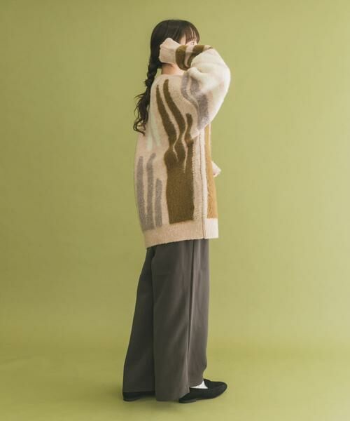 URBAN RESEARCH ITEMS / アーバンリサーチ アイテムズ ニット・セーター | シャギーモチーフビッグニット | 詳細24