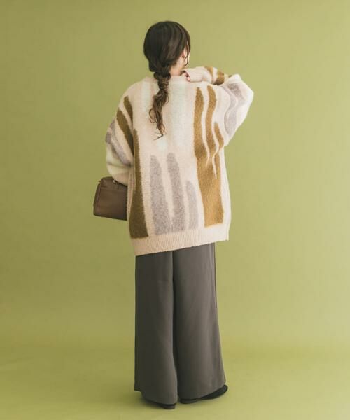 URBAN RESEARCH ITEMS / アーバンリサーチ アイテムズ ニット・セーター | シャギーモチーフビッグニット | 詳細25