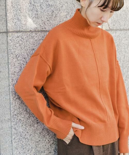 URBAN RESEARCH ITEMS / アーバンリサーチ アイテムズ ニット・セーター | ハイネックワイドニット | 詳細1