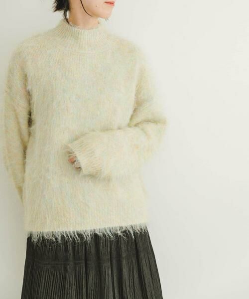 URBAN RESEARCH ITEMS / アーバンリサーチ アイテムズ ニット・セーター | ミックスシャギーハイネックニット | 詳細5
