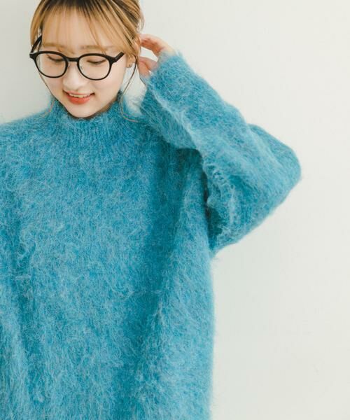 URBAN RESEARCH ITEMS / アーバンリサーチ アイテムズ ニット・セーター | ミックスシャギーハイネックニット | 詳細15