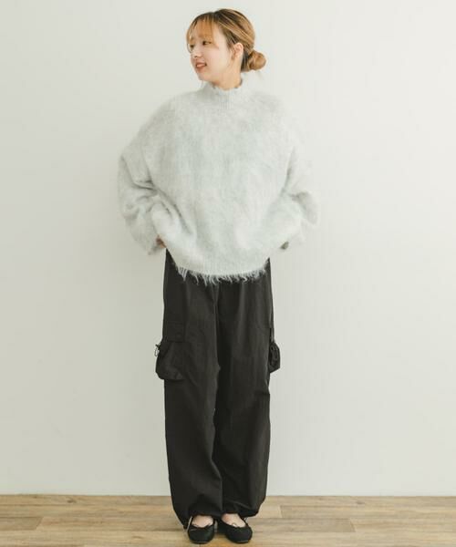 URBAN RESEARCH ITEMS / アーバンリサーチ アイテムズ ニット・セーター | ミックスシャギーハイネックニット | 詳細27
