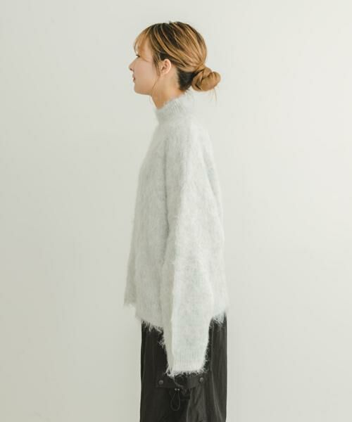 URBAN RESEARCH ITEMS / アーバンリサーチ アイテムズ ニット・セーター | ミックスシャギーハイネックニット | 詳細29