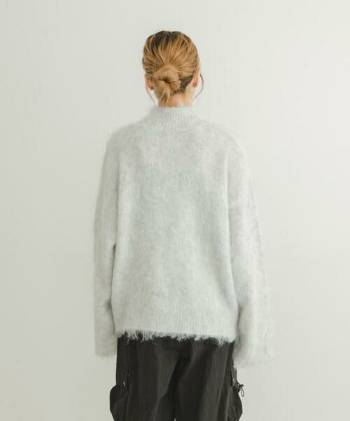 URBAN RESEARCH ITEMS / アーバンリサーチ アイテムズ ニット・セーター | ミックスシャギーハイネックニット | 詳細30