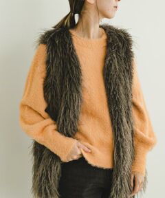 URBAN RESEARCH ITEMS / アーバンリサーチ アイテムズ ニット・セーター | シャギークルーネックニット