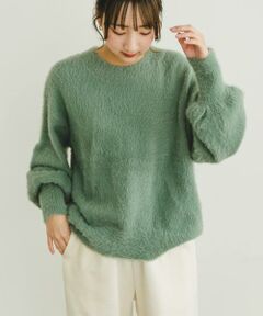 URBAN RESEARCH ITEMS / アーバンリサーチ アイテムズ ニット・セーター | シャギークルーネックニット