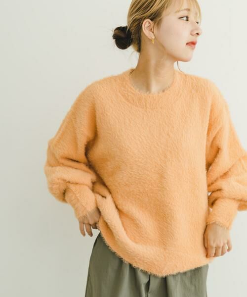 URBAN RESEARCH ITEMS / アーバンリサーチ アイテムズ ニット・セーター | シャギークルーネックニット | 詳細6