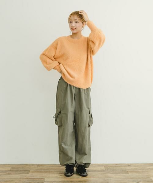 URBAN RESEARCH ITEMS / アーバンリサーチ アイテムズ ニット・セーター | シャギークルーネックニット | 詳細7