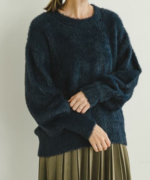 URBAN RESEARCH ITEMS / アーバンリサーチ アイテムズ ニット・セーター | シャギークルーネックニット | 詳細19