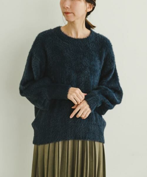 URBAN RESEARCH ITEMS / アーバンリサーチ アイテムズ ニット・セーター | シャギークルーネックニット | 詳細20