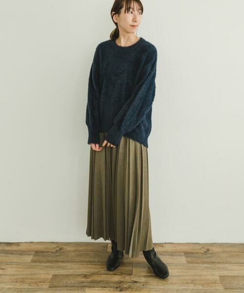URBAN RESEARCH ITEMS / アーバンリサーチ アイテムズ ニット・セーター | シャギークルーネックニット | 詳細21