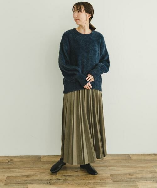 URBAN RESEARCH ITEMS / アーバンリサーチ アイテムズ ニット・セーター | シャギークルーネックニット | 詳細22