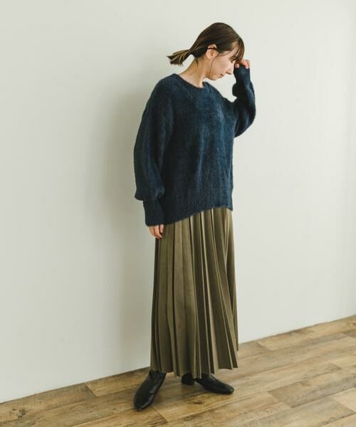 URBAN RESEARCH ITEMS / アーバンリサーチ アイテムズ ニット・セーター | シャギークルーネックニット | 詳細23