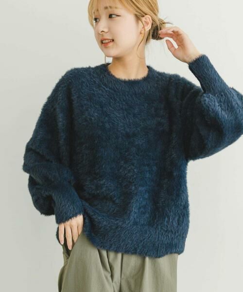 URBAN RESEARCH ITEMS / アーバンリサーチ アイテムズ ニット・セーター | シャギークルーネックニット | 詳細24