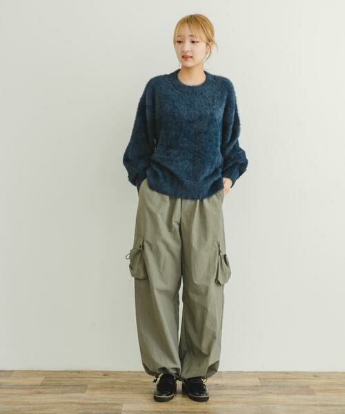 URBAN RESEARCH ITEMS / アーバンリサーチ アイテムズ ニット・セーター | シャギークルーネックニット | 詳細25