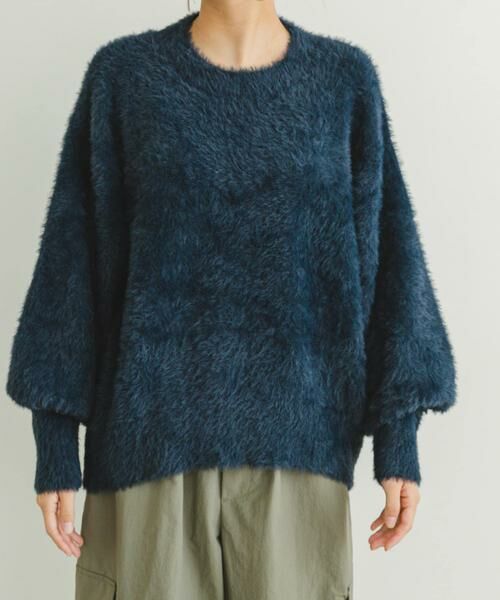 URBAN RESEARCH ITEMS / アーバンリサーチ アイテムズ ニット・セーター | シャギークルーネックニット | 詳細26