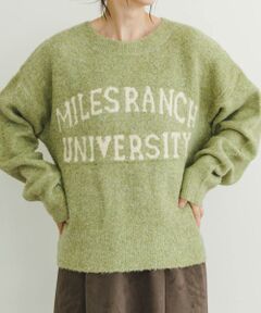 URBAN RESEARCH ITEMS / アーバンリサーチ アイテムズ ニット・セーター | ブークレビッグロゴニット