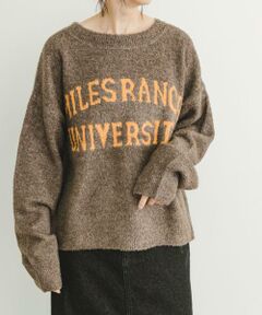 URBAN RESEARCH ITEMS / アーバンリサーチ アイテムズ ニット・セーター | ブークレビッグロゴニット