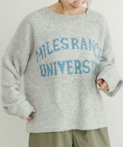 URBAN RESEARCH ITEMS / アーバンリサーチ アイテムズ ニット・セーター | ブークレビッグロゴニット