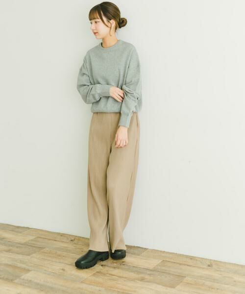 URBAN RESEARCH ITEMS / アーバンリサーチ アイテムズ その他パンツ | プリーツシャーリングパンツ | 詳細28