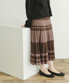 URBAN RESEARCH ITEMS / アーバンリサーチ アイテムズ スカート | プリーツニットスカート