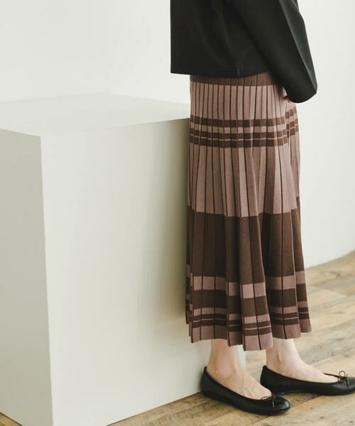 URBAN RESEARCH ITEMS / アーバンリサーチ アイテムズ スカート | プリーツニットスカート | 詳細1