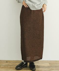 URBAN RESEARCH ITEMS / アーバンリサーチ アイテムズ スカート | ラメメッシュニットスカート