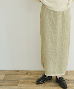 URBAN RESEARCH ITEMS / アーバンリサーチ アイテムズ スカート | ラメメッシュニットスカート