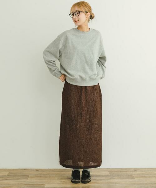 URBAN RESEARCH ITEMS / アーバンリサーチ アイテムズ スカート | ラメメッシュニットスカート | 詳細3