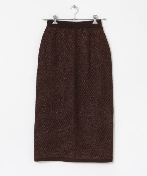 URBAN RESEARCH ITEMS / アーバンリサーチ アイテムズ スカート | ラメメッシュニットスカート | 詳細4