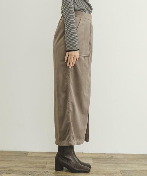 URBAN RESEARCH ITEMS / アーバンリサーチ アイテムズ スカート | スムースベロアタイトスカート | 詳細6