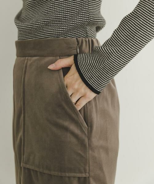 URBAN RESEARCH ITEMS / アーバンリサーチ アイテムズ スカート | スムースベロアタイトスカート | 詳細9