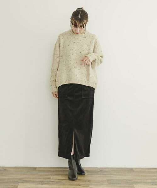 URBAN RESEARCH ITEMS / アーバンリサーチ アイテムズ スカート | スムースベロアタイトスカート | 詳細15