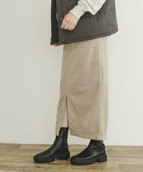 URBAN RESEARCH ITEMS / アーバンリサーチ アイテムズ スカート | スムースベロアタイトスカート | 詳細21
