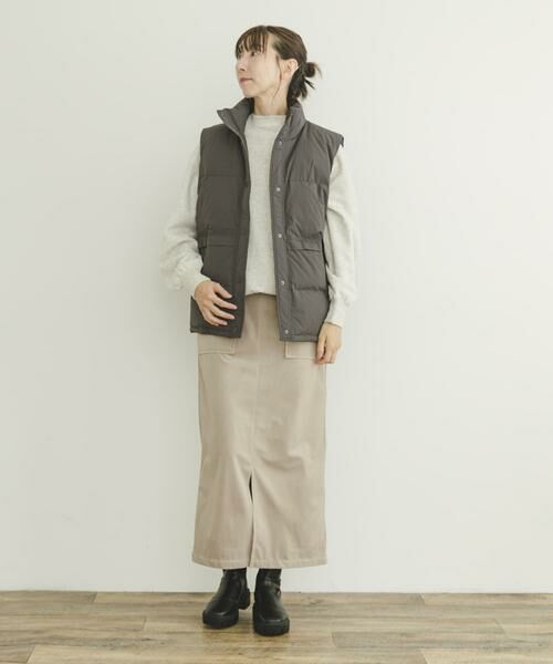 URBAN RESEARCH ITEMS / アーバンリサーチ アイテムズ スカート | スムースベロアタイトスカート | 詳細23