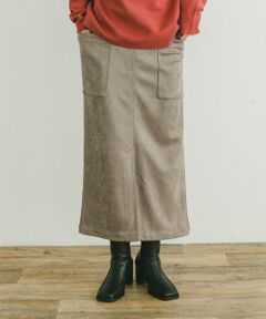 URBAN RESEARCH ITEMS / アーバンリサーチ アイテムズ スカート | フェイクスエードタイトスカート