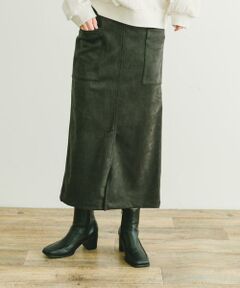 URBAN RESEARCH ITEMS / アーバンリサーチ アイテムズ スカート | フェイクスエードタイトスカート