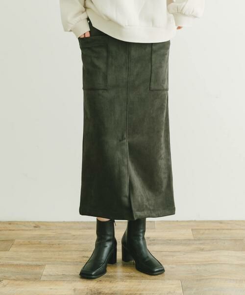 URBAN RESEARCH ITEMS / アーバンリサーチ アイテムズ スカート | フェイクスエードタイトスカート | 詳細25