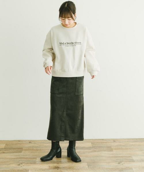 URBAN RESEARCH ITEMS / アーバンリサーチ アイテムズ スカート | フェイクスエードタイトスカート | 詳細27